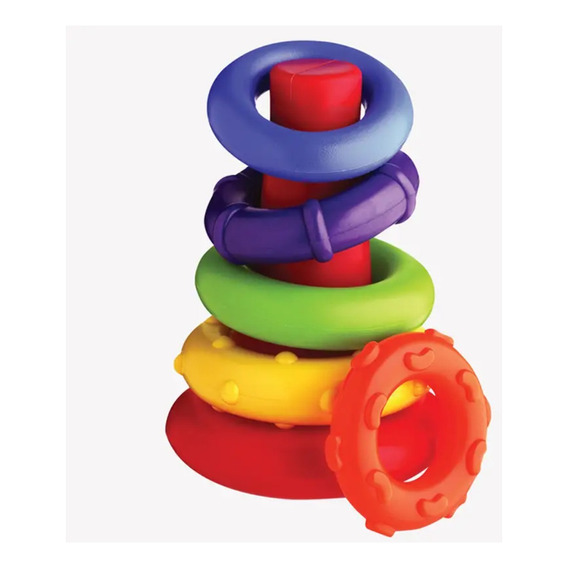 Torre De Apilar Y Ordenar Playgro Color Multicolor