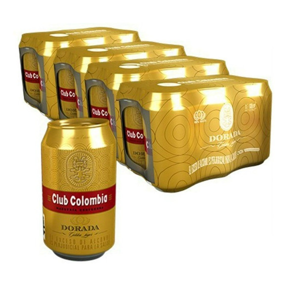 Cerveza Club Colombia Dorada 24 - mL a $10