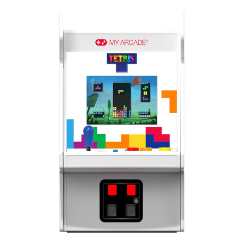 Consola Para Video Juegos Tetris Micro Color Blanco