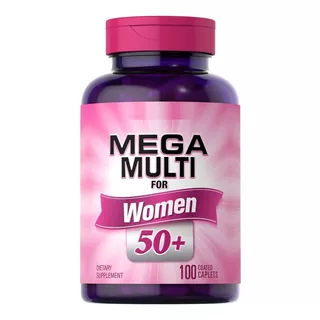 Multivitaminico Vitaminas Esencial Mujer Adulto Mayor 50+ Gn