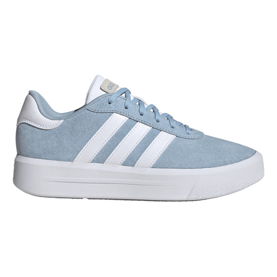 Tenis Casual adidas Court Silk Mujer Azul