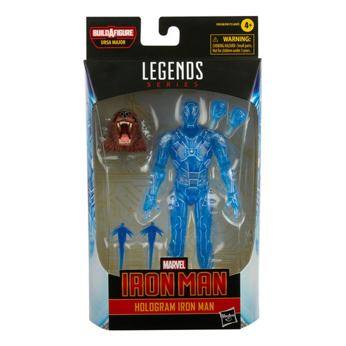 Marvel Legends Baf Ursa Major - Iron Man Holograma