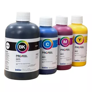 Tinta Pigmentada Compatível Para O Uso Em Epson Kit 4 Cores