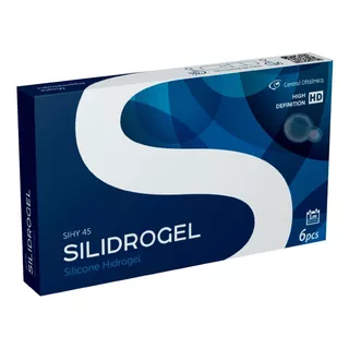 Lentes De Contato Silicone Hidrogel Silidrogel Asférica