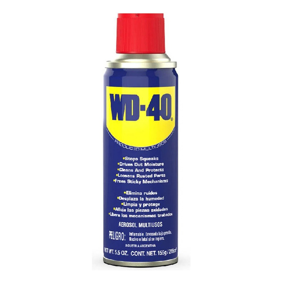 Wd-40 Lubricante Limpiante Antioxidante Antihumedad 216cm³