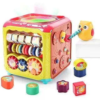 Magic Box Cubo De Actividades 6 En 1 Luz Y Sonido Ok Baby