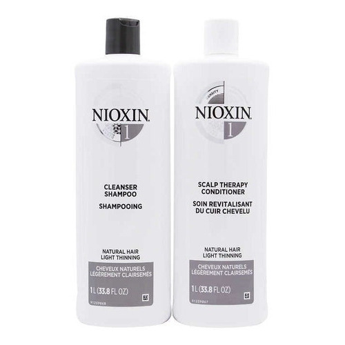  Nioxin 1 Duo Shampoo Y Acondicionador 1000ml Sist 1