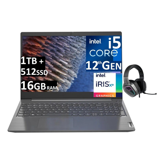 Laptop Lenovo Core I5 12va Gen Fhd 16gb 1tb+512ssd W11 Pro