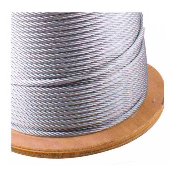 Cable De Acero Galvanizado 7x19 1/8´´ Rollo De 500m Weston