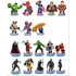 Centro De Mesa Avengers Hulk Ironman Tort Capitan De30 Cms
