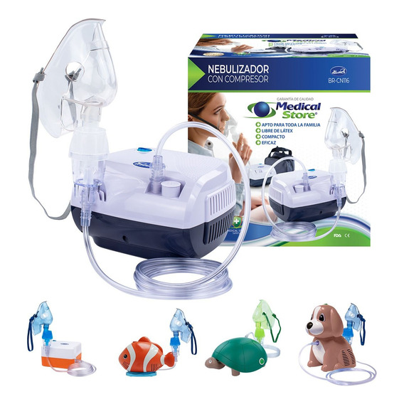 Nebulizador Super Silenciosos Adulto Infantil  Mascarilla