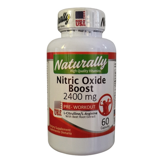 Óxido Nítrico ×60 Cápsulas 2400mg - Unidad a $1012