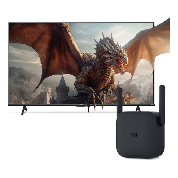 Pantalla 55puLG Hisense Led Smart Tv 4k Uhd + Repetidor Wifi