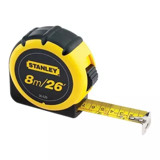 Trena Com Trava Emborrachada 8 Metros 26mm Stanley