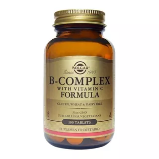 B-complex Vitaminac 100  Solgar - Unidad a $1017