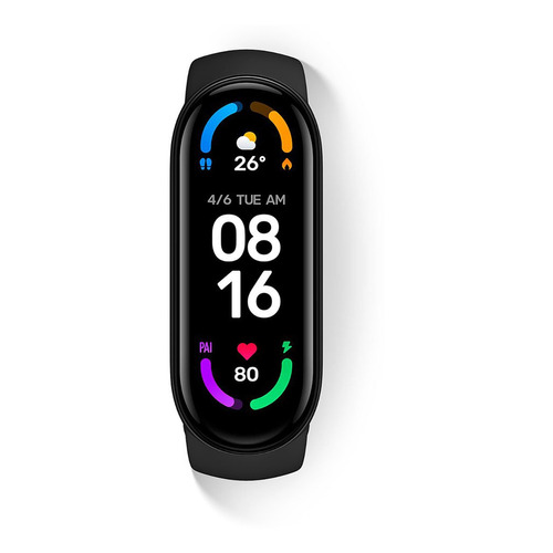 Xiaomi Mi Smart Band 6 Smart Watch Reloj Inteligente Color de la malla Black