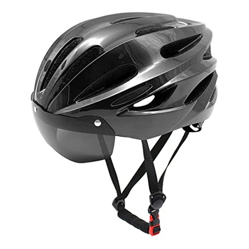 Cascos Bicicleta Con Luz Gafas De Sol Con Ventosa Magnética Color Negro Talla G