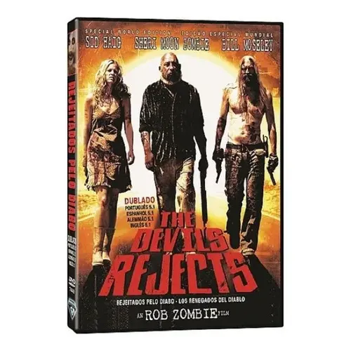 DVD Terror Rob Zombie Rejeitados Pelo Diabo + A Casa 1000 Corpos 2