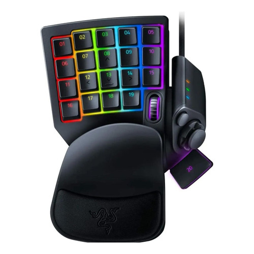 Keypad Razer Tartarus Pro Conmutador Óptico Analógico Gamer Color Del Teclado Negro Idioma N/a