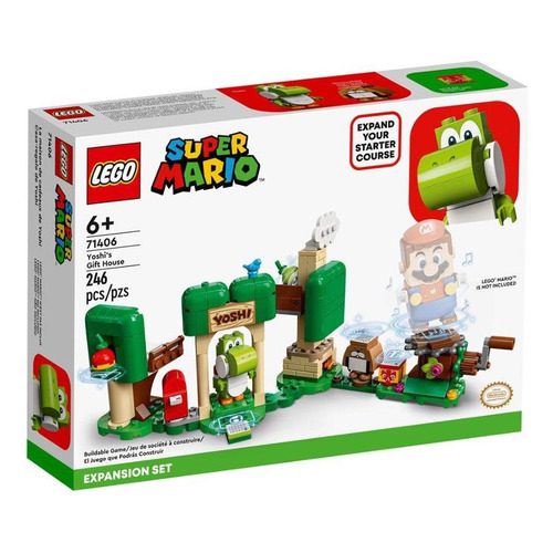 Lego Super Mario - Yoshi's Gift House - 246 Pcs - Cod 71406 