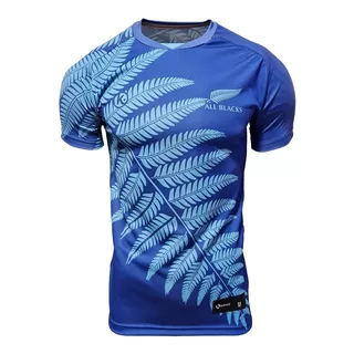 Camiseta Rugby Kapho All Blacks Blue Dragon De Juego Niños