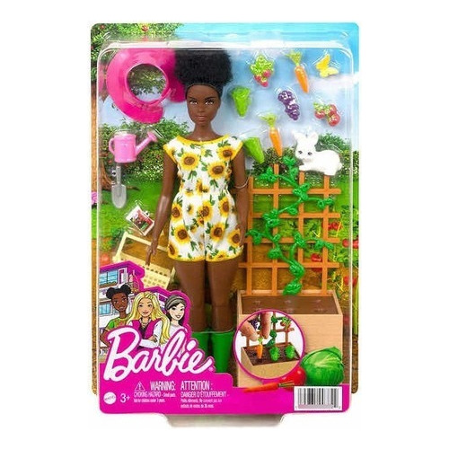 Barbie Set De Jardinería Y Mascota
