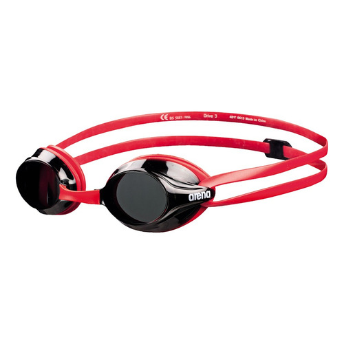 Gafas de natación Arena Drive 3, color rojo
