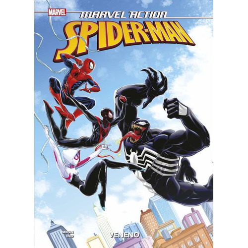 Marvel Action - Spiderman 4 Veneno, De Delilah S. Dawson, Davide Tinto. Editorial Panini Cómics, Tapa Dura En Español, 2021