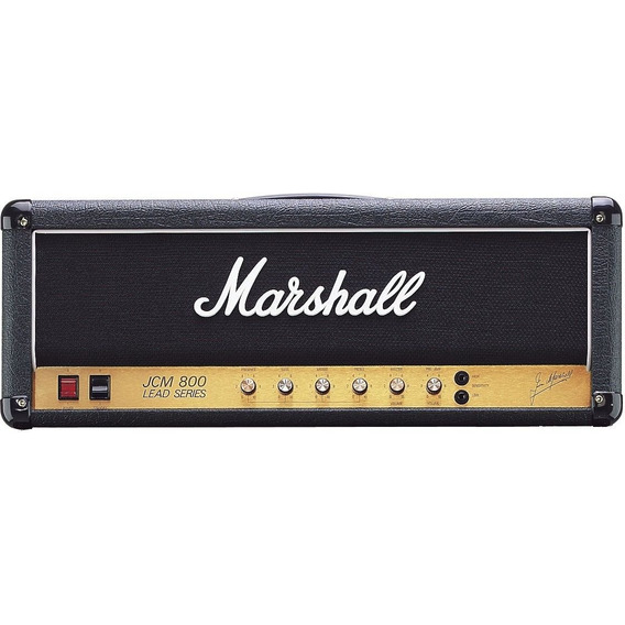 Cabezal de guitarra Jcm800 100w, 2203-01-b, Marshall Color Black