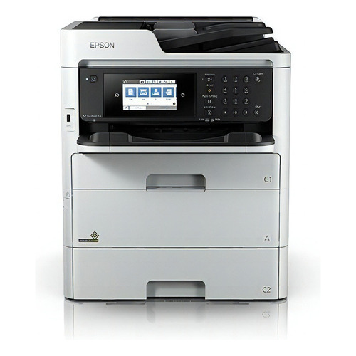 Impresora Multifuncional Epson Worforce Pro Wf-c579r Col /vc Color Blanco