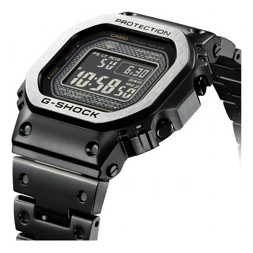 Reloj Casio G-shock Gmw-b5000 Para Caballero Color de la correa Negro