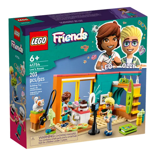 Habitación De Leo Lego Friends