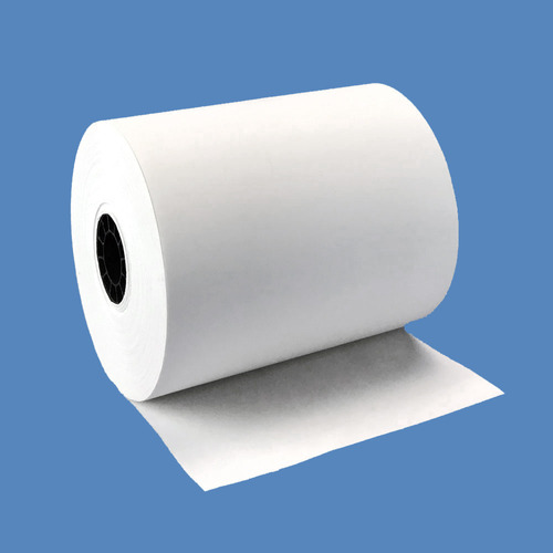 Papel Rollo Termica 50 Rollos Papel Termico 80x70 Impresora Color Blanco