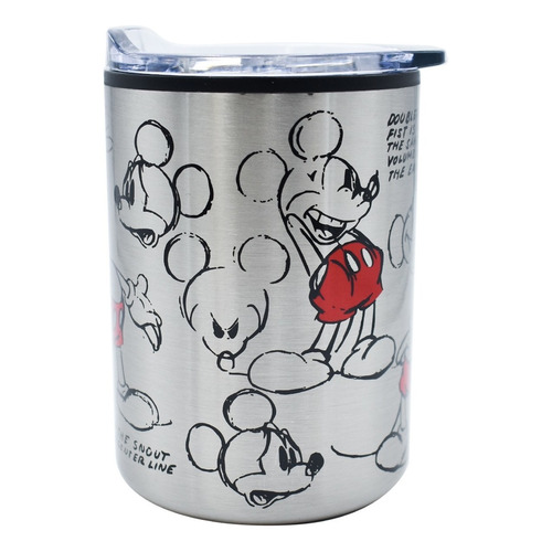 Termo Para Café Acero Inoxidable Disney Mickey Minnie 350ml