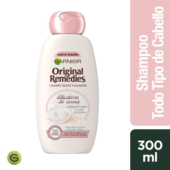Shampoo Delicatesse Avena 300ml Original Remedies