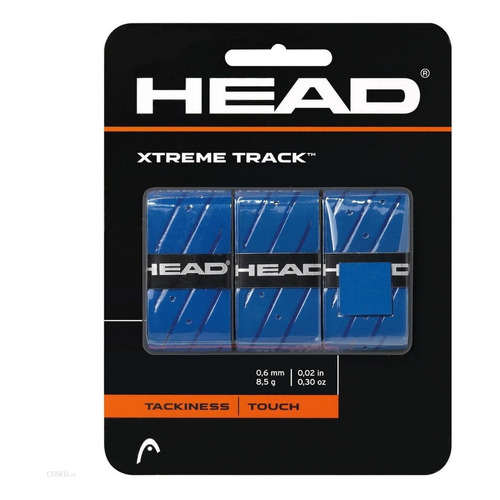 Overgrip Head Xtreme Track - 3 unidades, color azul