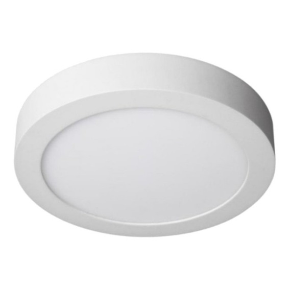 Foco Panel Plafon Pl Luz Led Embutido + Kit Sobrepuesto 20w 