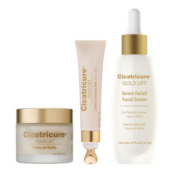 1.0 - Cicatricure Gold Noche+gold Life Duo 15+gold Serum12