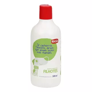 Sabonete Liquido Para Cães Filhotes Ibasa 500ml