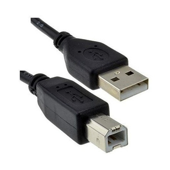 Cable Impresora 5 Mts Metros Usb 2.0 Laser Chorro De Tinta 