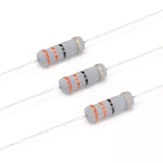 Kit 100un Resistores 1w De Potência Escolha 1 Valor Ohmico