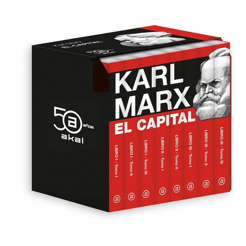 El Capital - Estuche Obra Completa - Karl Marx - Nuevo