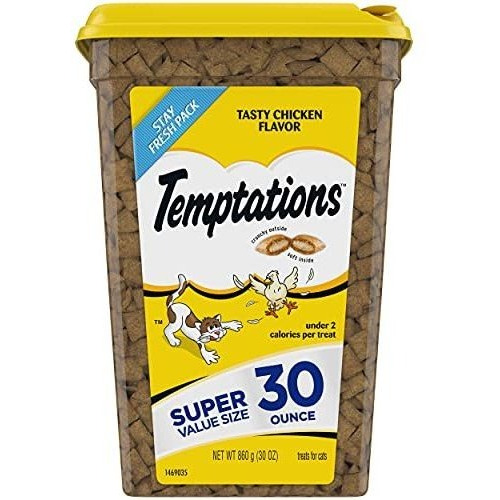 Temptations Classic Crunchy And Soft Cat Treats Sabroso Sabo