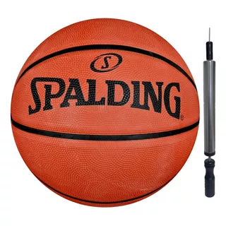 Bola De Basquete Spalding Streetball Oficial Mais Inflador