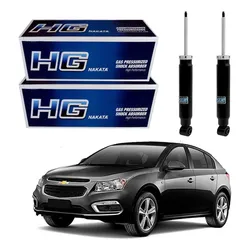  Par Amortecedor Traseiro Cruze 1.8 2011 A 2016