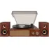 Vitrola Raveo Studio Plus Brown Bluetooth Disco E Usb Fm