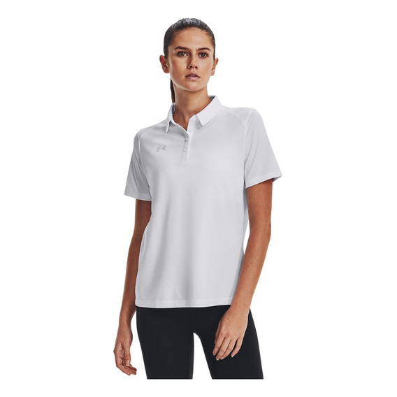 Playera Polo Under Armour Team Tech Golf 1370431-100 Mujer