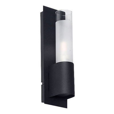 Aplique 4 Luces Punto Negro Diseño Vidrio Con Led G9 1904 Rd