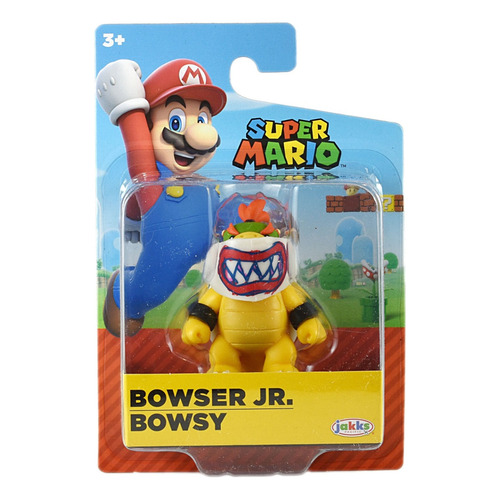 Bowser Jr Con Mascara Super Mario Jakks Wave 41
