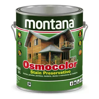Osmocolor Stain Montana Transparente 3,6l Imediato